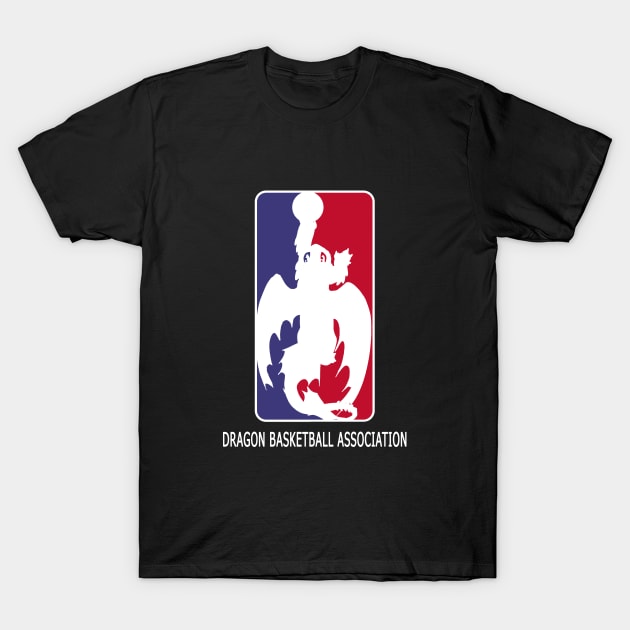 Dragon Basketball T-Shirt by peekxel